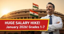 8th Pay Commission जनवरी 2026 से लागू, Grade Pay 1 से 7 के बीच बड़ा वेतन उछाल