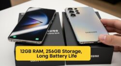 Samsung का जबरदस्त फोन, 12GB रैम, 256GB स्टोरेज और लंबी बैटरी लाइफ के साथ